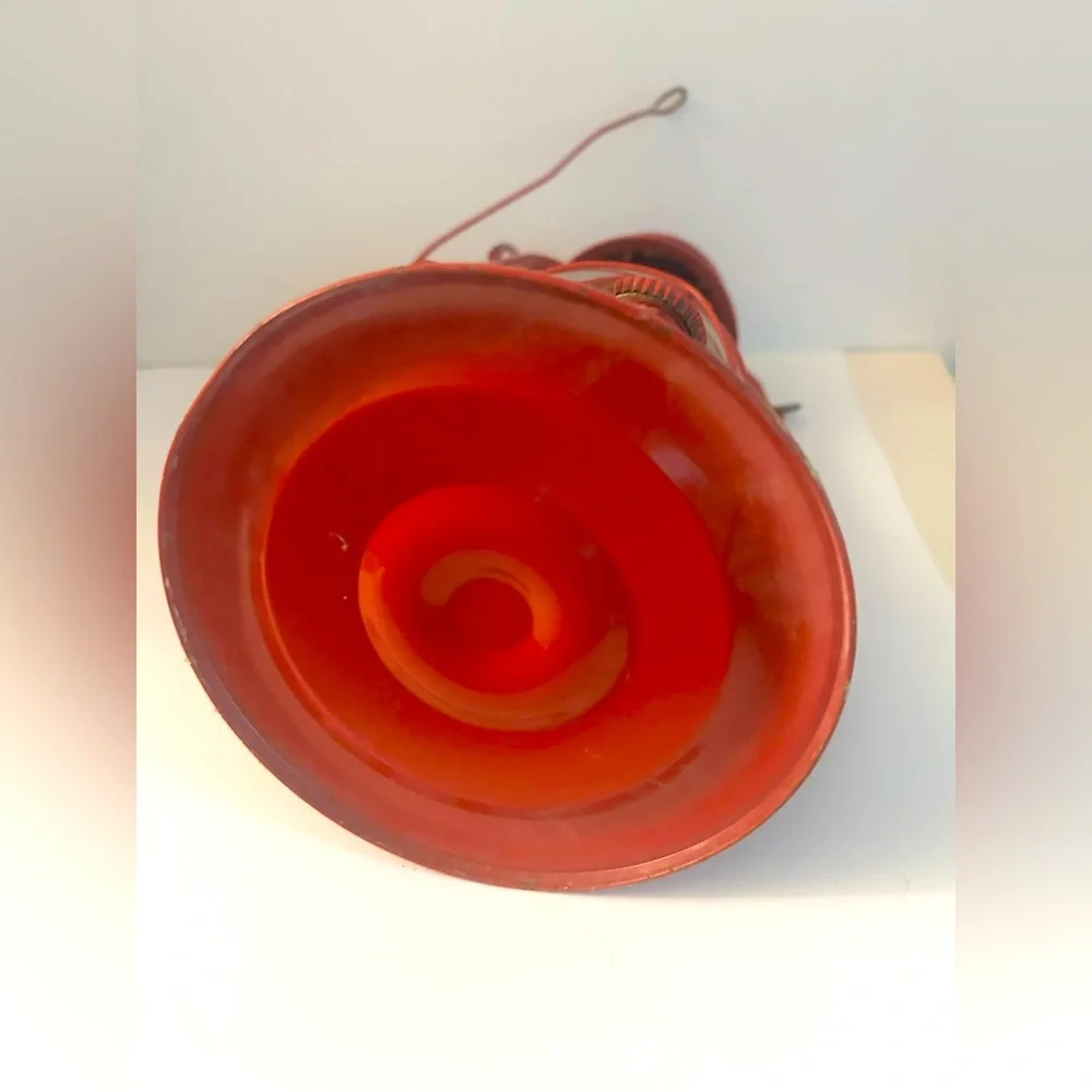 Vintage red metal